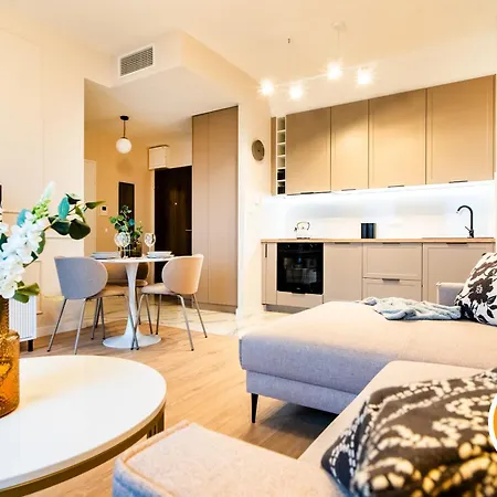 Apartamentysnu, Wola Tower Z Parkingiem Warszawa