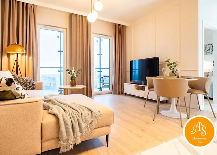 Apartamentysnu, Wola Tower Z Parkingiem Lejlighed