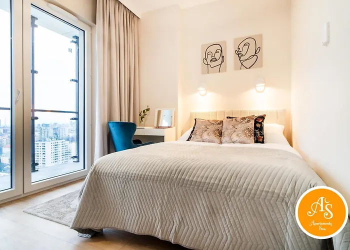 Lejlighed Apartamentysnu, Wola Tower Z Parkingiem Warszawa